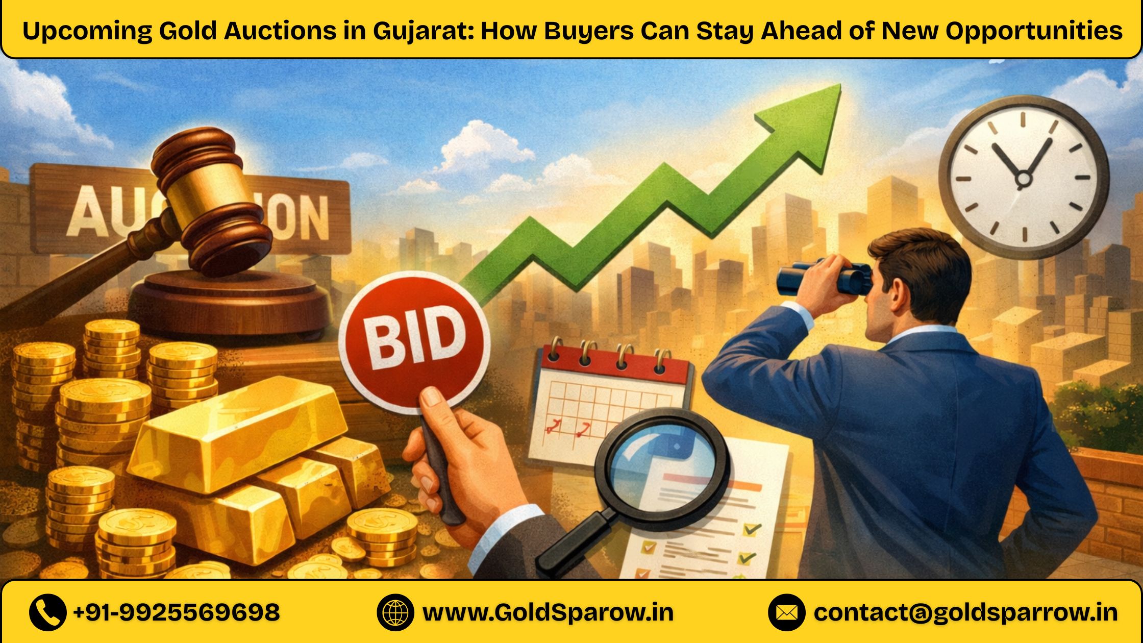 Upcoming Gold Auctions in Gujarat: How Buyers Can Stay Ahead of New Opportunities