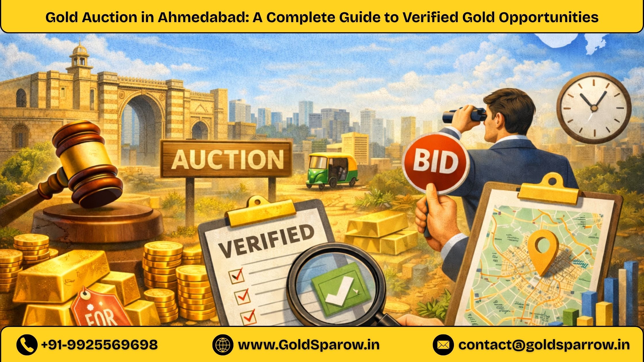 Gold Auction in Ahmedabad: A Complete Guide to Verified Gold Opportunities
