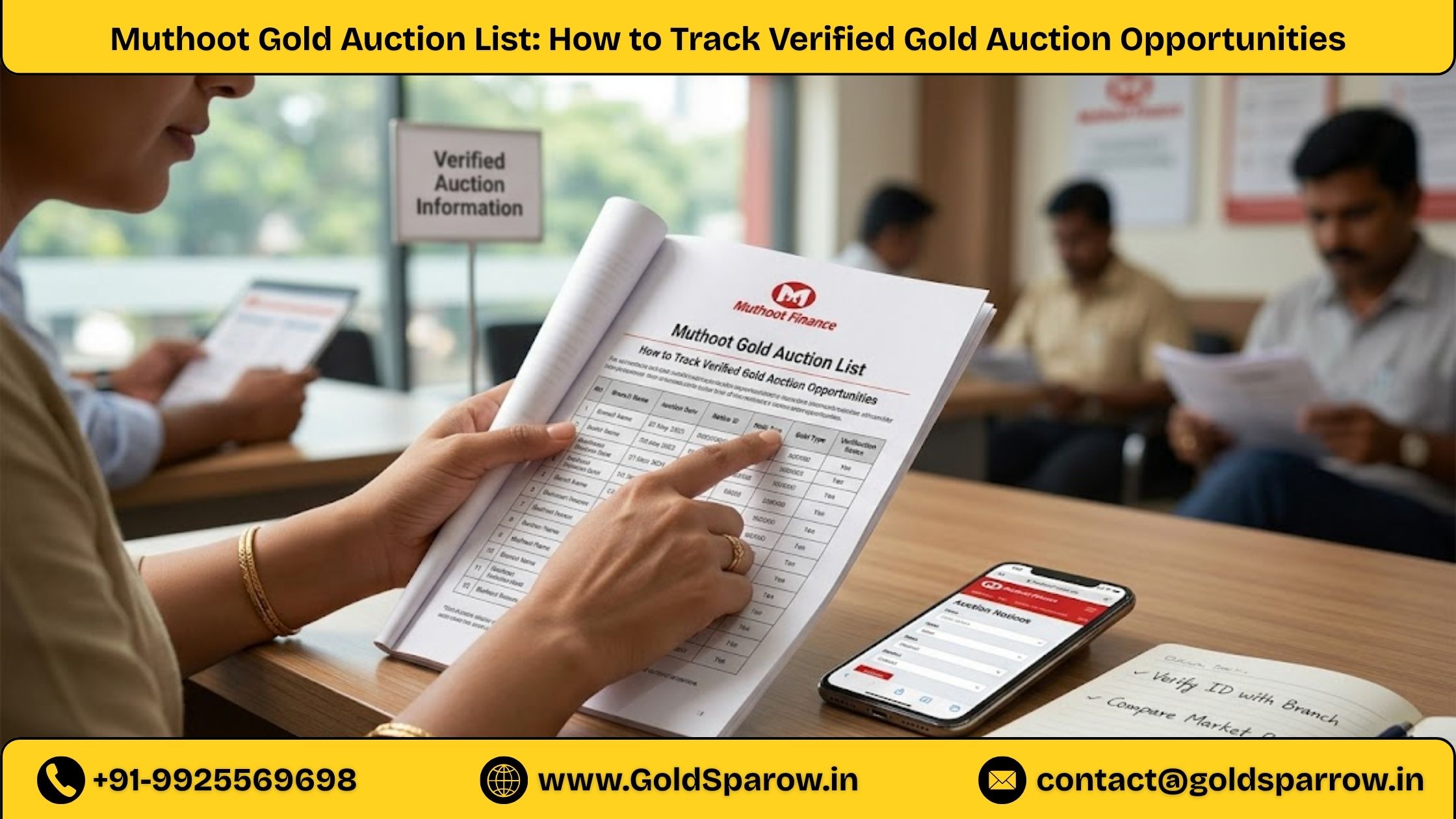 Muthoot Gold Auction List: How to Track Verified Gold Auction Opportunities