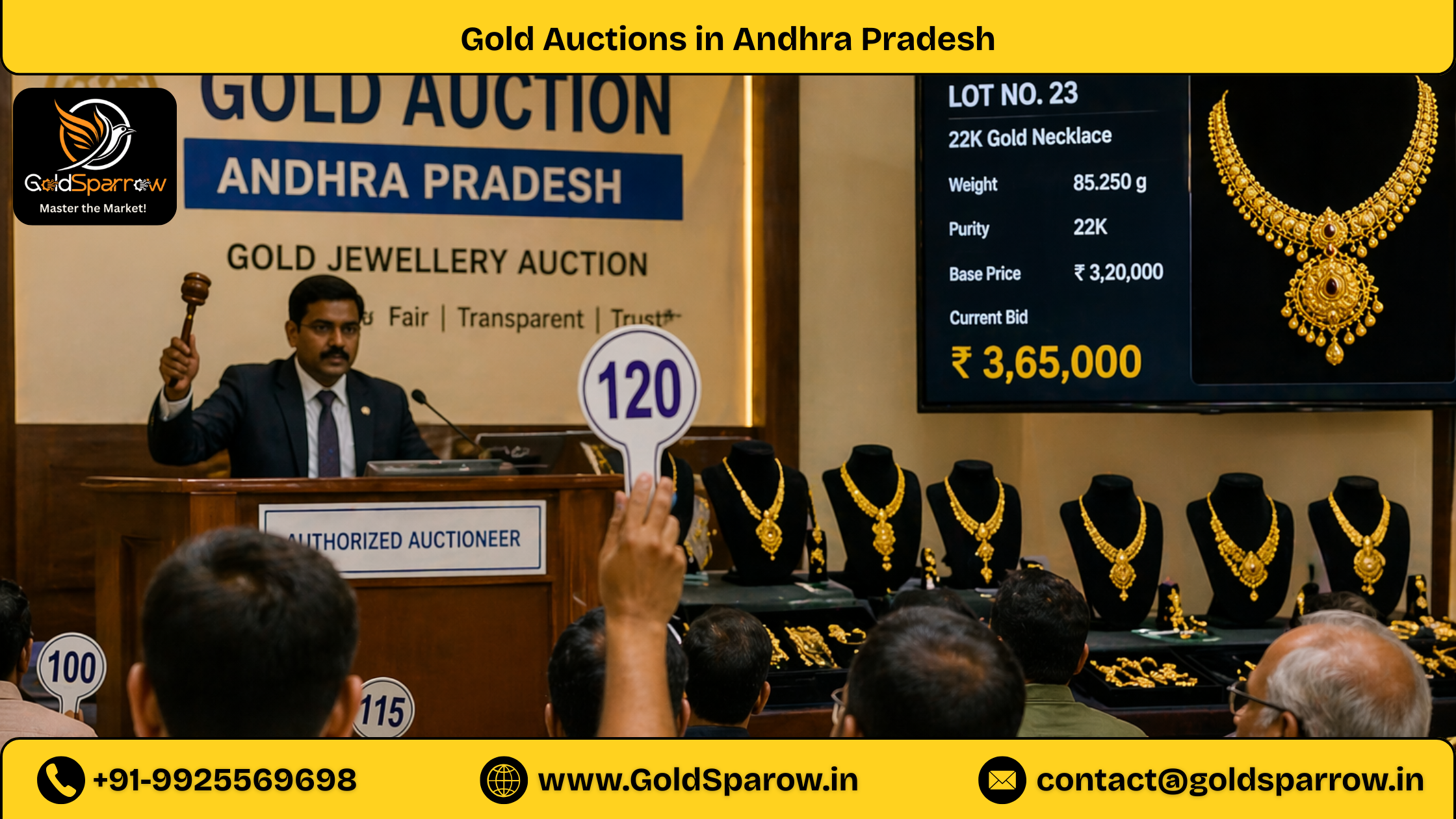 Gold Auctions in Andhra Pradesh