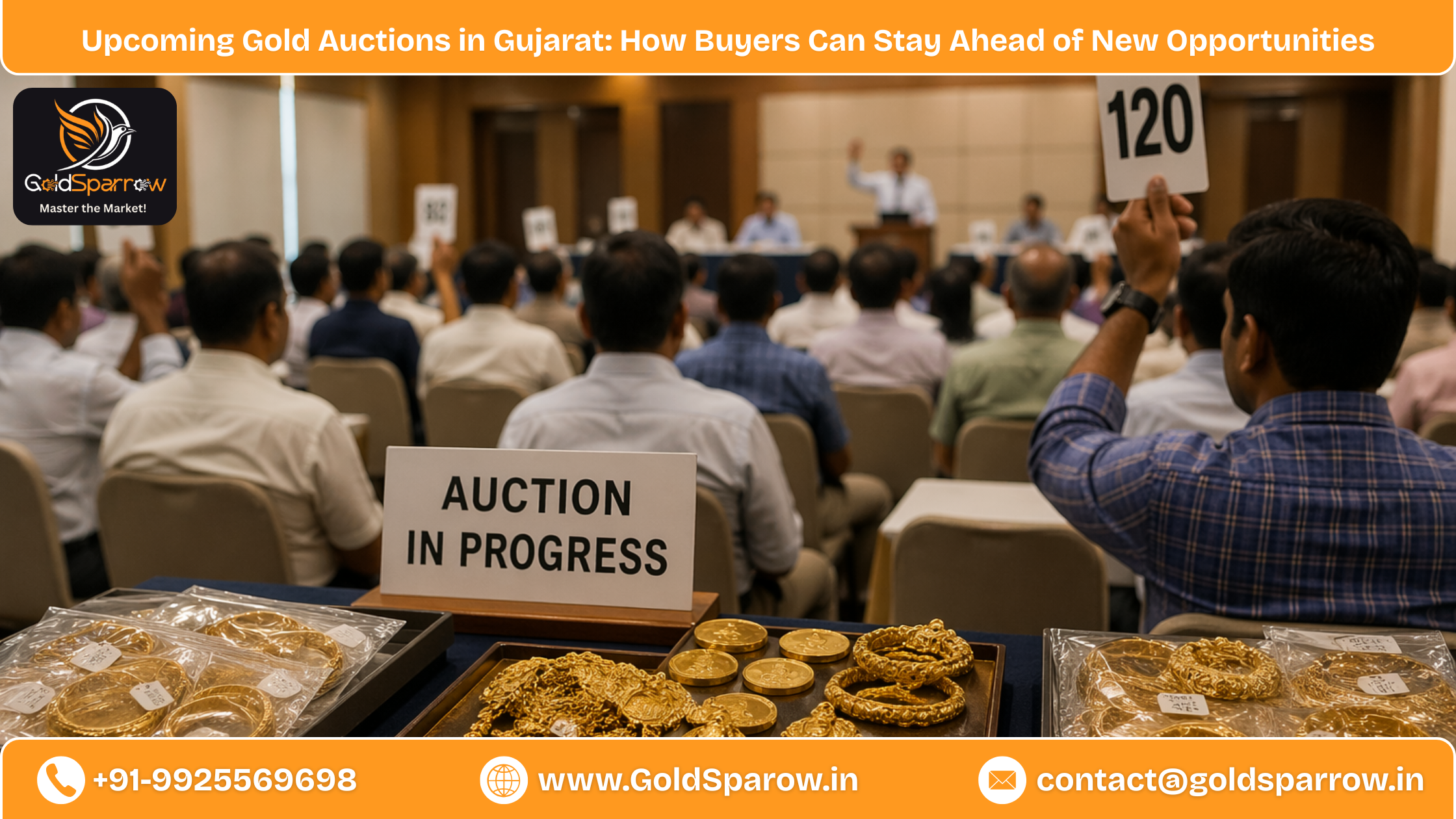 Upcoming Gold Auctions in Gujarat: How Buyers Can Stay Ahead of New Opportunities